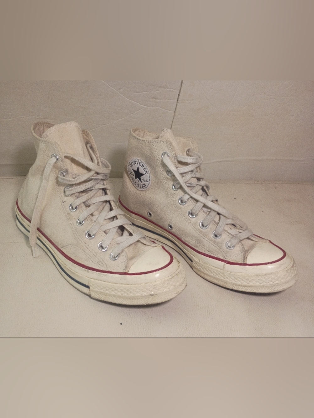 Converse Chuck Taylor All Star 70 High Top Parchment 162053C Men 6.5 Women 8.5